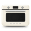Smeg Retro Countertop Steam Oven - Vintage Cream angle