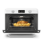 Smeg Retro Countertop Steam Oven - Ice White angle