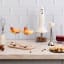 Smeg Retro Hand Blender 4-Piece, 700W - Vintage Cream on the kitchen counter