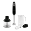 Smeg Retro Hand Blender 4-Piece, 700W - Glossy Black