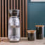 Smeg Aluminium Coffee Grinder on the table