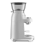 Smeg Aluminium Coffee Grinder angle