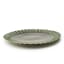 Mervyn Gers Paper Collection Glazed Stoneware Dinner Plate, 30cm - Fig Green