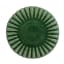 Mervyn Gers Paper Collection Glazed Stoneware Side Plate, 19cm - Fig Green top down view
