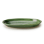 Mervyn Gers Glazed Stoneware Trout Platter, 25cm - Fig Green