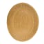 Mervyn Gers Scalloped Oval Platter, 46cm - Kalahari Top Down View 