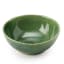 Mervyn Gers Glazed Stoneware Round Bowl, 12cm - Fig Green