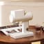 Timemore Sculptor 064S Espresso+ Flat Burr Grinder - White on the table