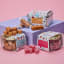Rose's Delicacies Rose Turkish Delight Bites, Salted Macadamia Soft Toffees and Vanilla Fudge Bites
