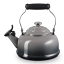 Le Creuset Whistling Stovetop Kettle with Stainless Steel Knob, 1.6L - Flint