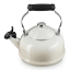 Le Creuset Whistling Stovetop Kettle with Stainless Steel Knob, 1.6L - Meringue