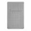 Tovolo Mini Ice Cube Tray with Lid - Charcoal top view. with lid
