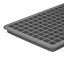 Tovolo Mini Ice Cube Tray with Lid - Charcoal close up