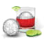 Tovolo Soccer Ball Ice and glass