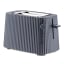 Alessi Plisse 2-Slice Toaster - Grey