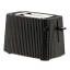 Alessi Plisse 2-Slice Toaster - Black