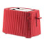 Alessi Plisse 2-Slice Toaster - Red