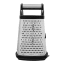 KitchenAid Universal Stainless Steel Box Grater with Measuring Container angle