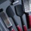 KitchenAid Coreline Spoon Spatula - Empire Red with other utensils