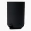 Thread Office Matte Black Bathroom Pedal Bin, 30L