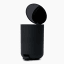 Thread Office Matte Black Bathroom Pedal Bin, 30L