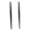 Nicolson Russell Guangzhou Stainless Steel Chopsticks, Set of 2 - Black