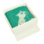 Fieldbar Seabed Beach & Bath Towel, 95cm x 170cm - Parisian Green packaging angle
