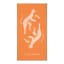 Fieldbar Seabed Beach & Bath Towel, 95cm x 170cm - Orchard Orange