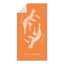 Fieldbar Seabed Beach & Bath Towel, 95cm x 170cm - Orchard Orange angle