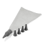 Funktion Piping Bag and Nozzles, Set of 6