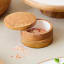 Salisbury & Co Calla Mango Wood Salt Pig - White with salt