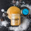 Waggle Salted Craft Honey, 340g with salt on the table