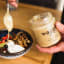 Waggle Creamed Canola Blossom Honey, 340g with breakfast on the table