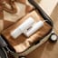 Xiaomi Handheld Garment Steamer in a luggage bag