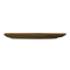 Nova Craft Earth Mocha Oval Platter, 27cm angle