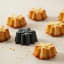 Blomsterbergs Flower Muffin Moulds, Set of 6 with muffins