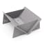 Pretzel Fire Pit - Silver