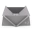 Pretzel Fire Pit - Silver angle