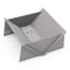 Pretzel Fire Pit XL - Silver
