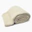 Thread Office Ivory Knitted Cotton Throw, 140cm x 180cm