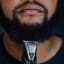 Wahl Manscaper Black Ops Cordless Beard Trimmer Kit trimming a beard