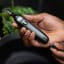 Wahl Manscaper Regulator Rechargeable Nose, Ear & Brow Trimmer being charged