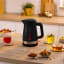 Bosch MyMoment Kettle, 1.7L - Black on the table