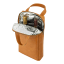 Luuks Levi Square Leather 2-Bottle Wine Cooler angle