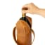 Luuks Leo Square Leather 1-Bottle Wine Cooler detail