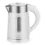 Mellerware Double Wall Compact Cordless Stainless Steel Kettle, 0.8L - White