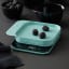 Rosti Mensura Digital Kitchen Scale - Nordic Green  with blackberries 