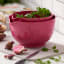 Rosti Margrethe Mixing Bowl, 3L - Beetroot on a chopping board