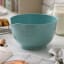 Rosti Margrethe Mixing Bowl, 3L - Nordic Green on the kitchen counter