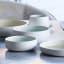 Nova Craft Fresco Flat Yellow Bowl, 16cm on the table